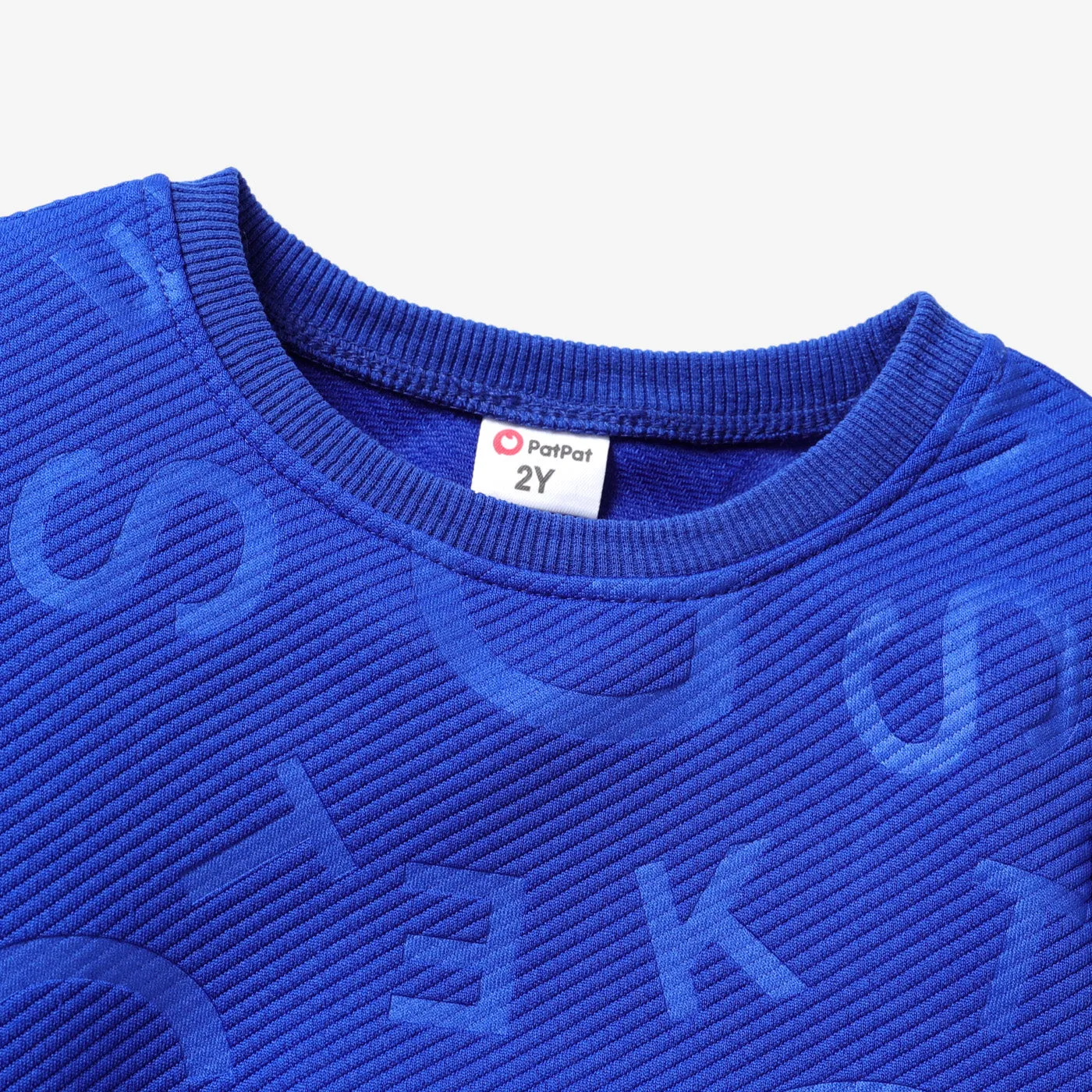 2pcs Toddler Boy Casual Letter Set
