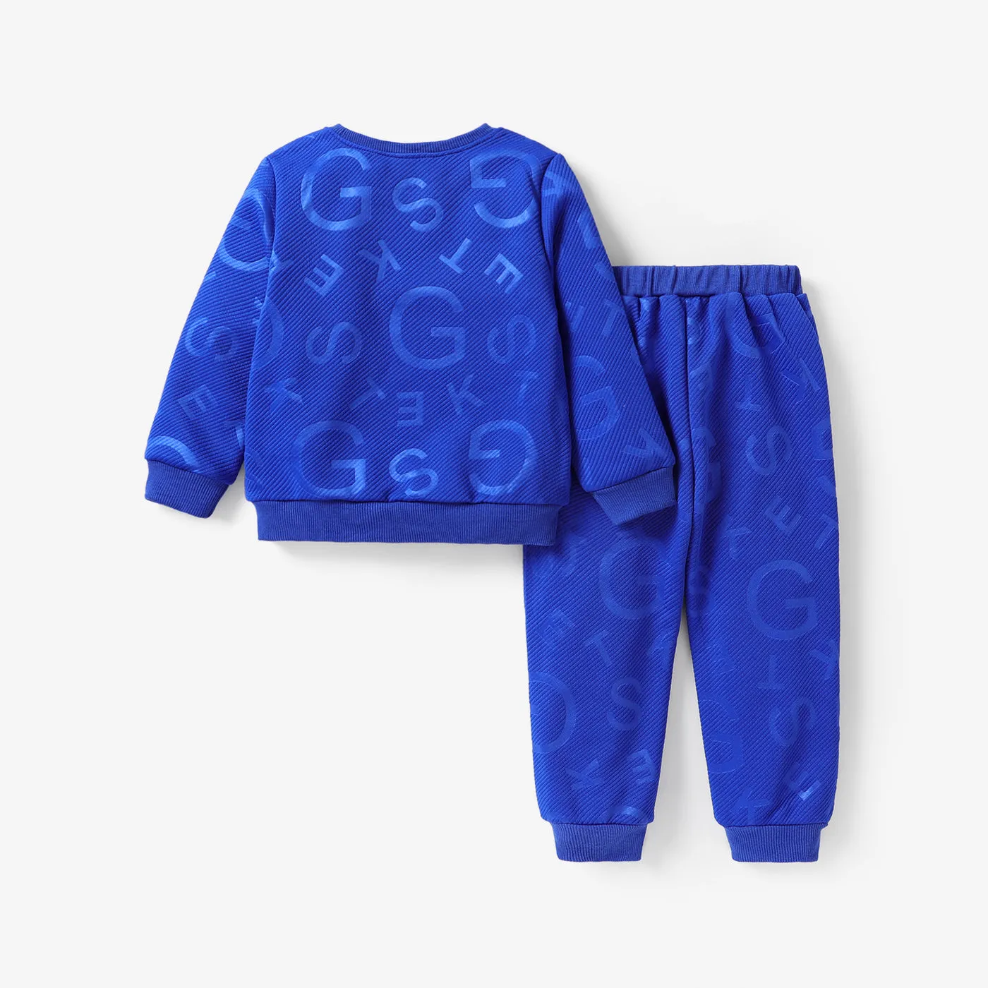 2pcs Toddler Boy Casual Letter Set