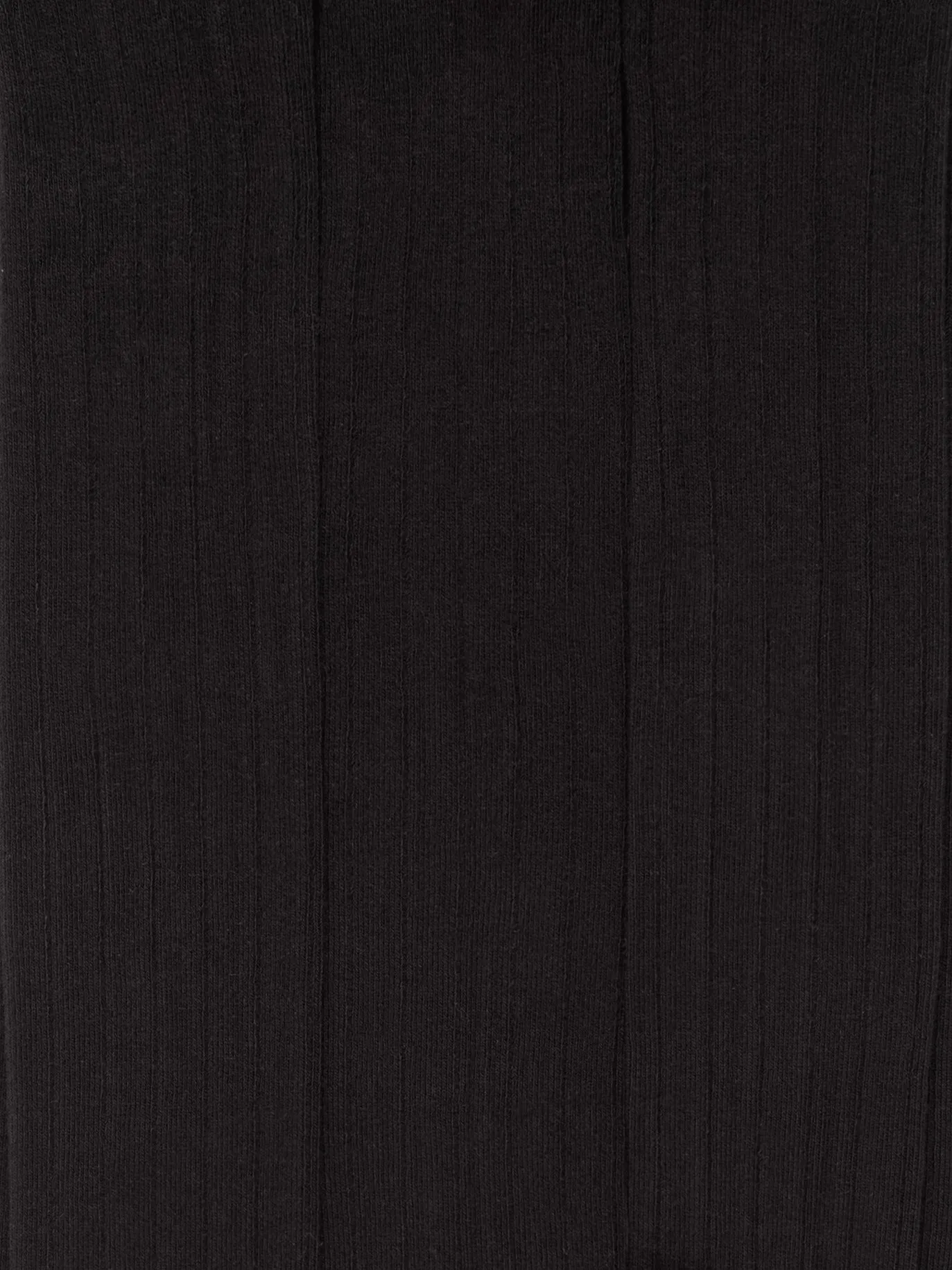 3 Pack Black Kids Tights - Ribbed