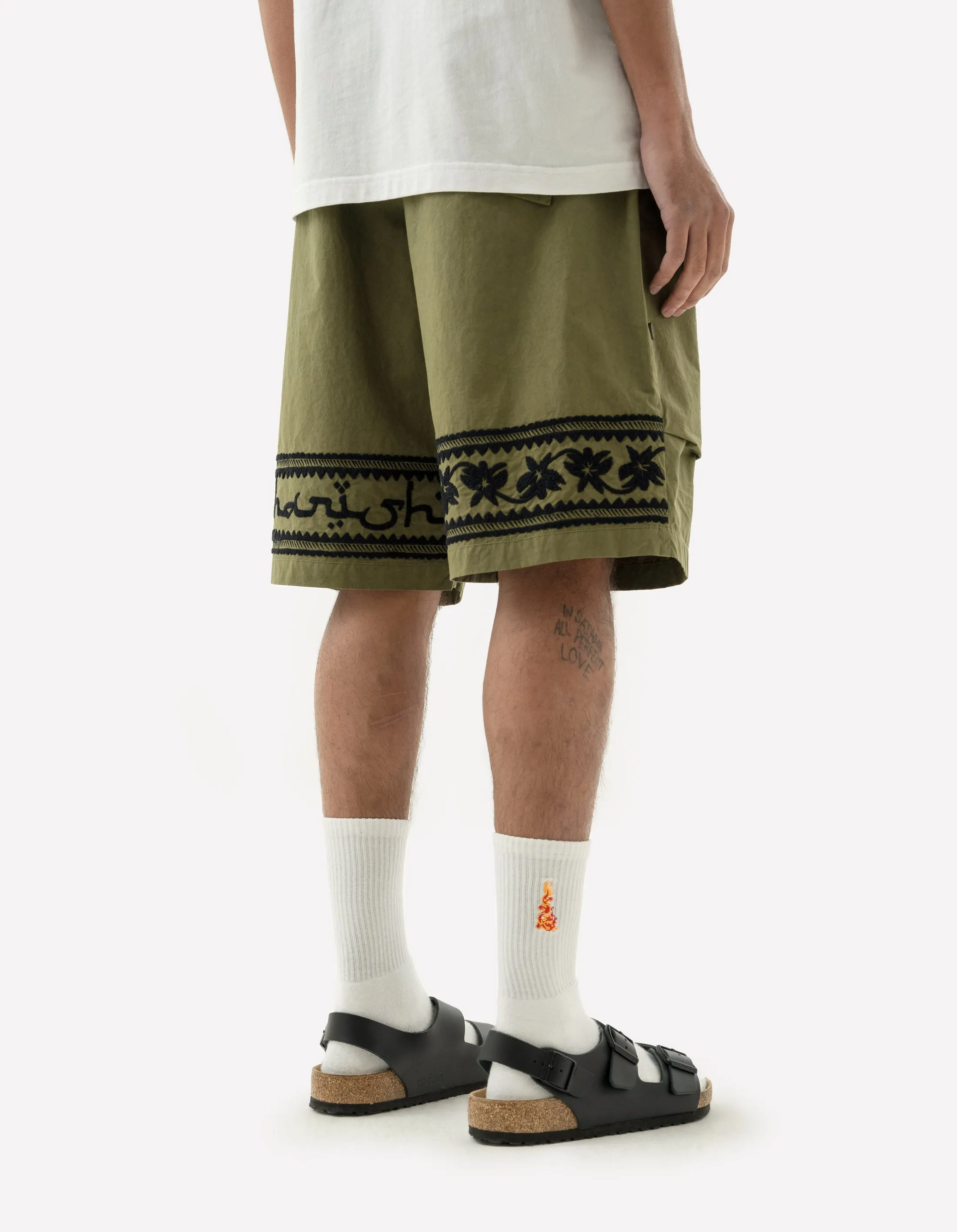 5239 Thar Desert Loose Snoshorts Olive OG-107F