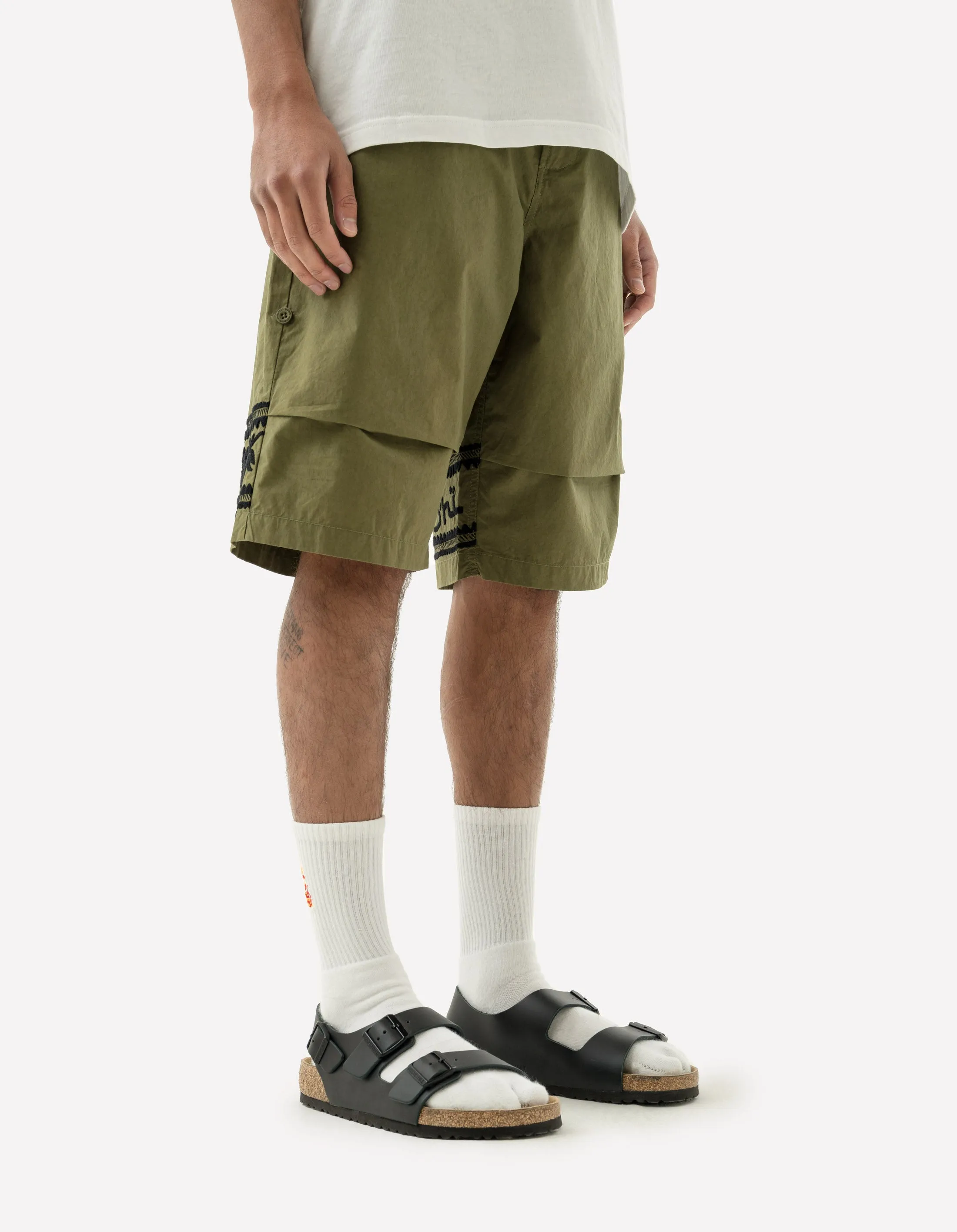 5239 Thar Desert Loose Snoshorts Olive OG-107F