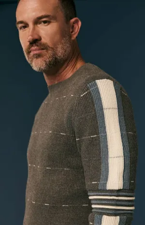 Adam Crew Neck Sweater | Heather Grey