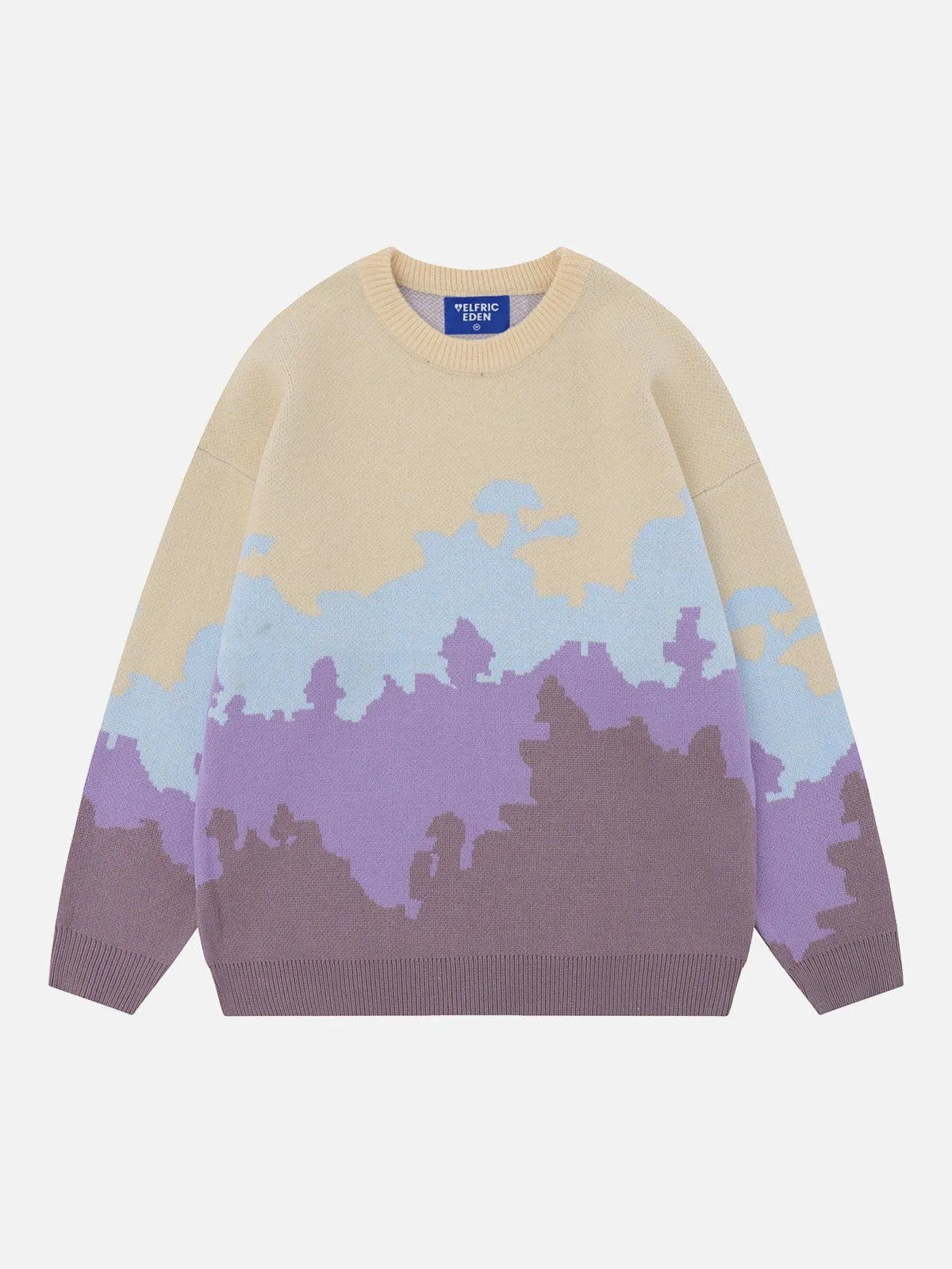 Aelfric Eden Pixel Patchwork Sweater