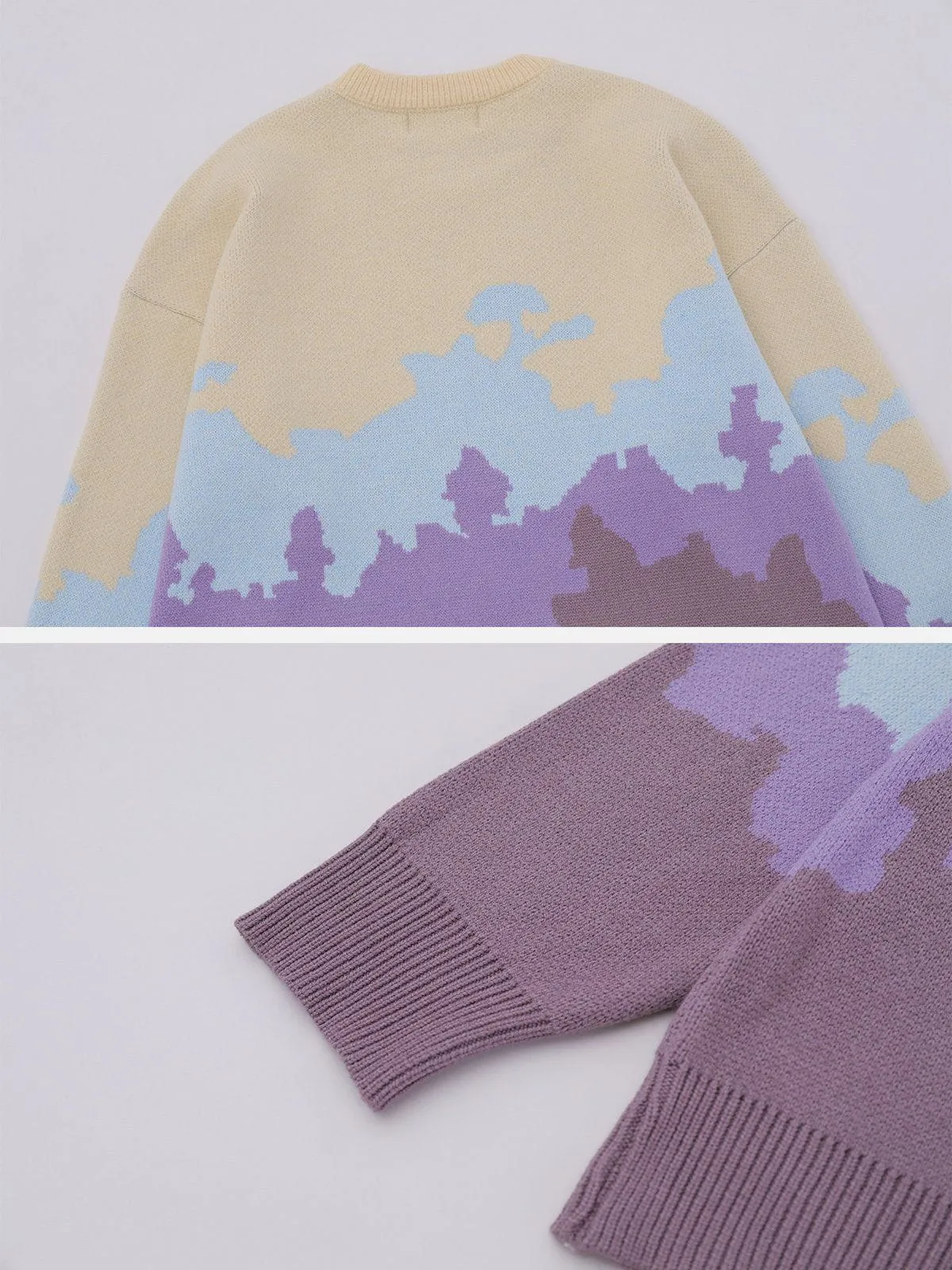 Aelfric Eden Pixel Patchwork Sweater