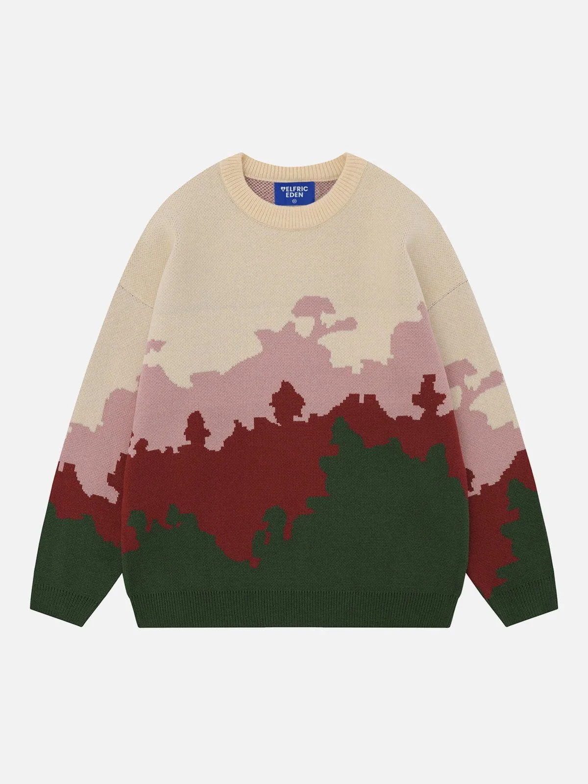 Aelfric Eden Pixel Patchwork Sweater