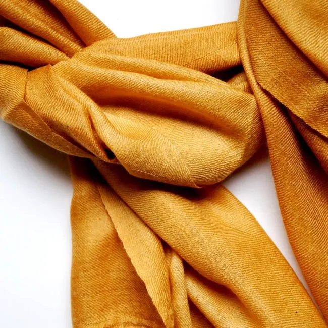 Amber Pure Handwoven Ombre Pashmina Stole