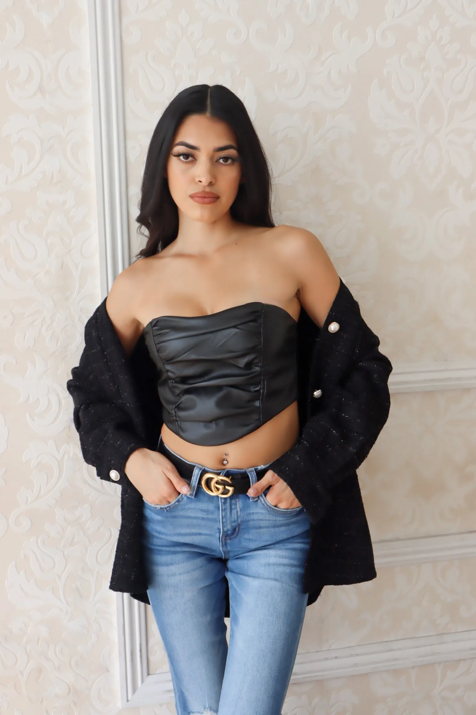 Analise Shacket (Black)