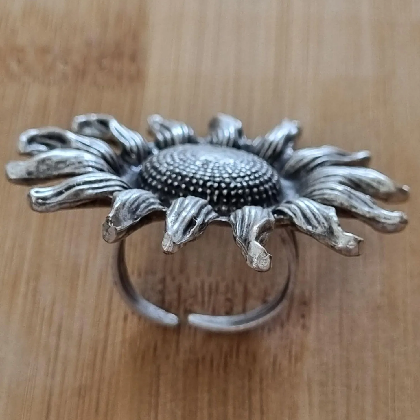 Anatolian Boho Ring - "Sunflower"