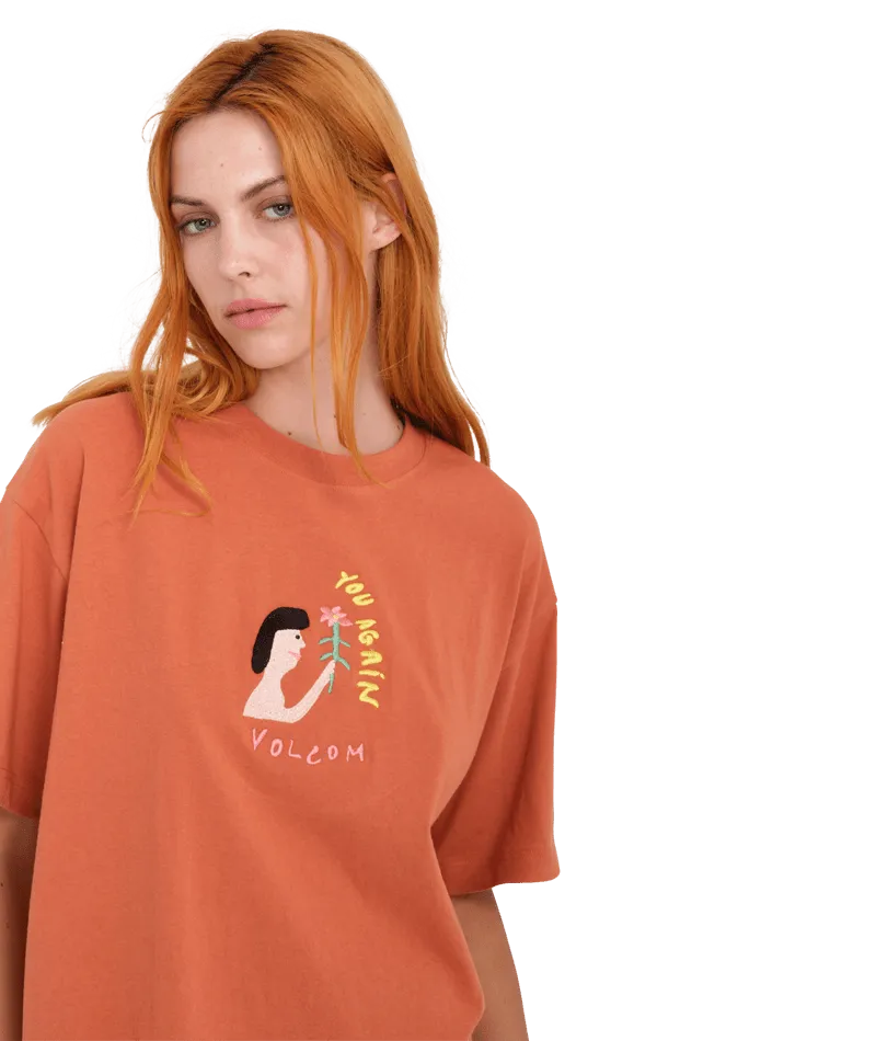 Arthur Longo T-Shirt in Rosewood