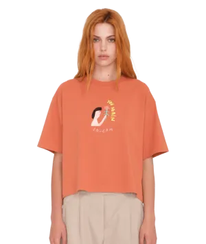Arthur Longo T-Shirt in Rosewood