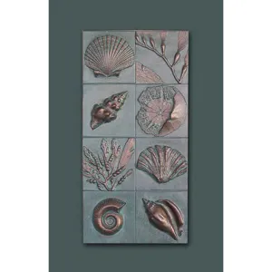 Beach in Winter Wall Art Panel by Blindspot Mirrors Deborah Childress
