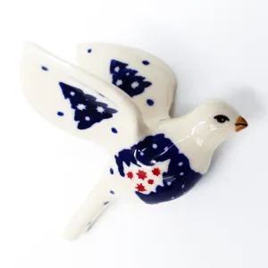 Bird-Ornament in Winter Village