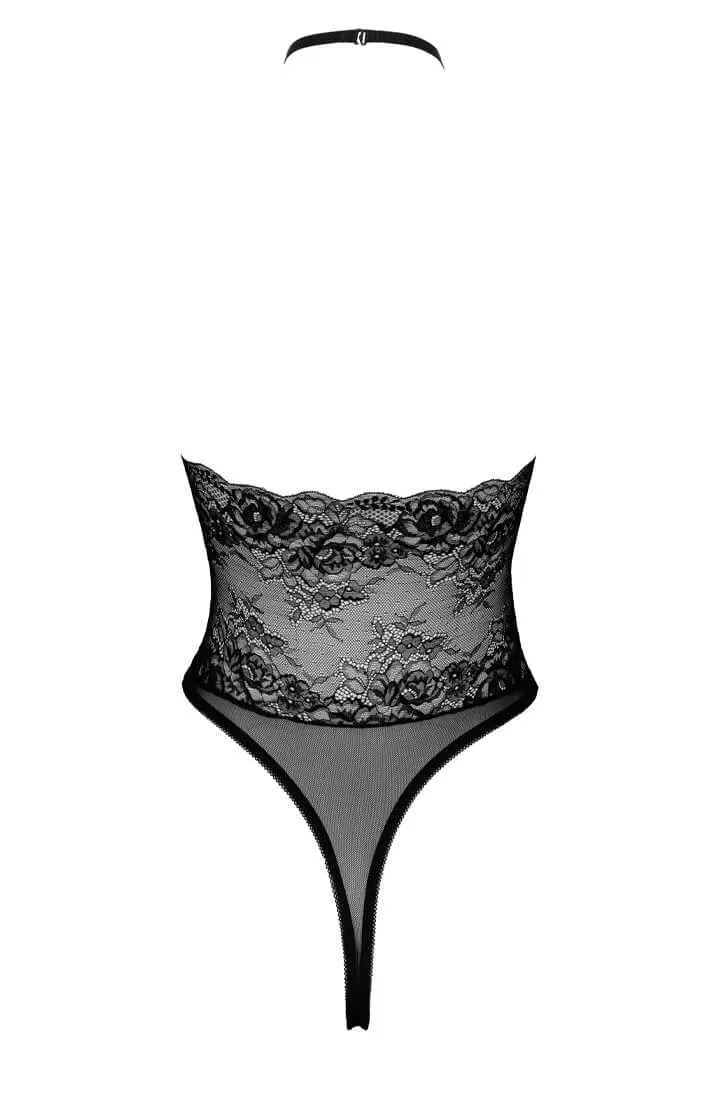 Black bow bodysuit - Lover's Gift