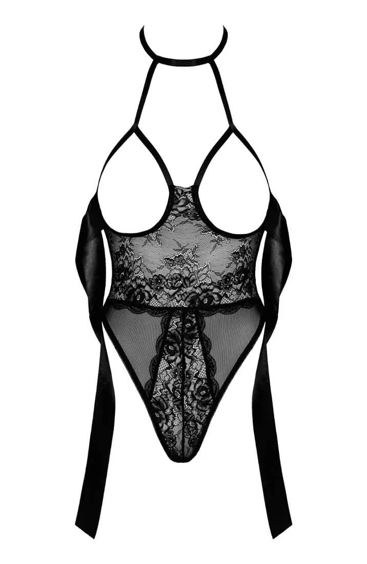 Black bow bodysuit - Lover's Gift