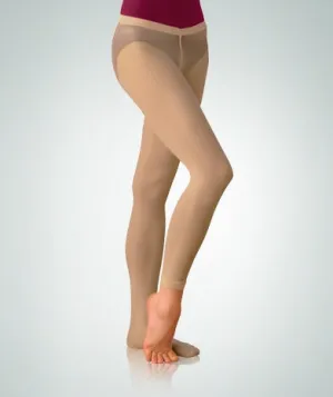 Body Wrappers Women's Low rise convertible dance tights