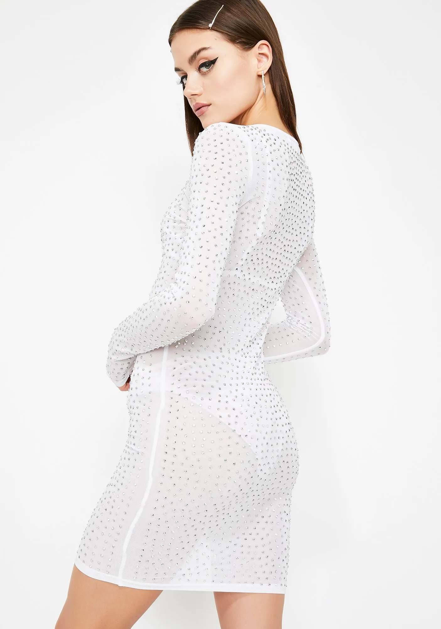 Boss Life Rhinestone Dress