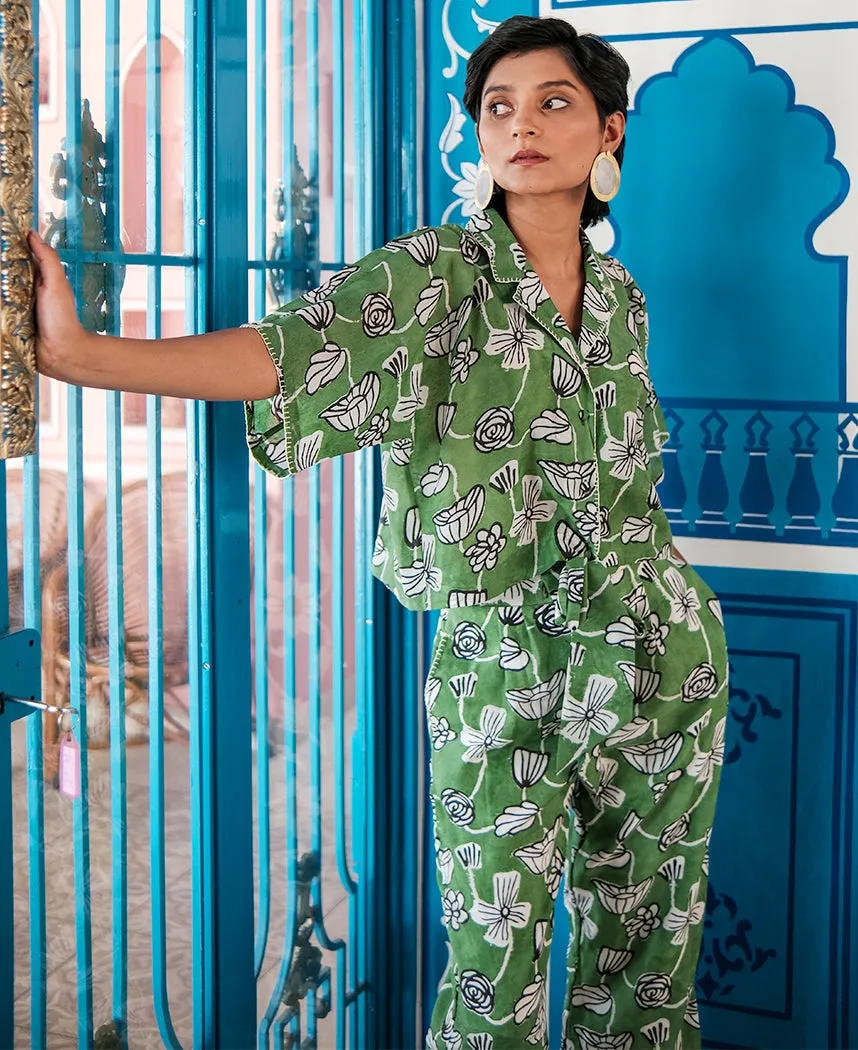 Botanical Vine Resort Shirt