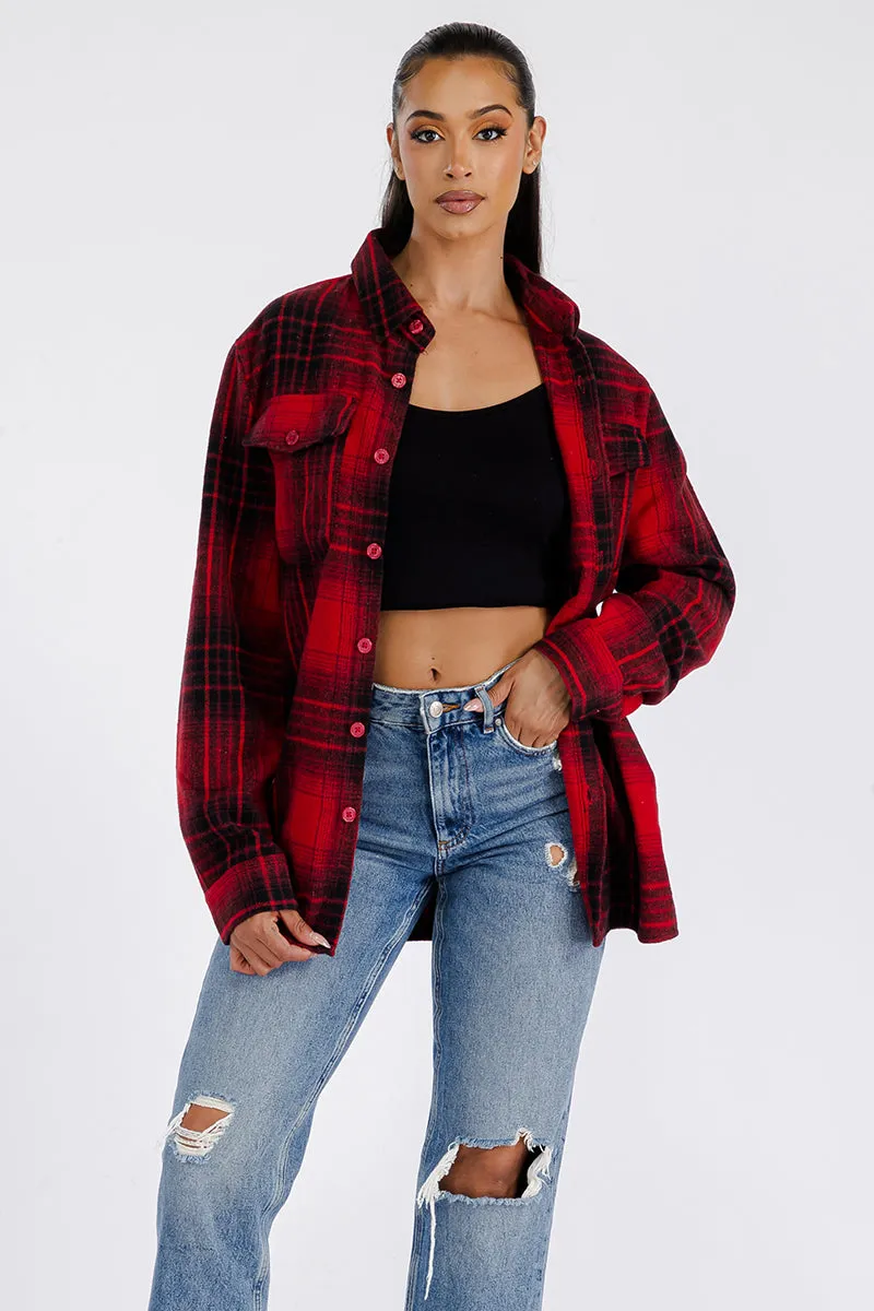 Boyfriend Oversized Soft Flannel