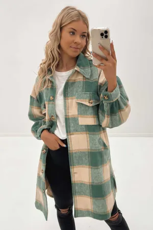 Bray Shacket Green