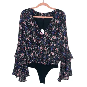BuddyLove Secret Garden Cheyenne Bell Sleeve Bodysuit NWT- Size S