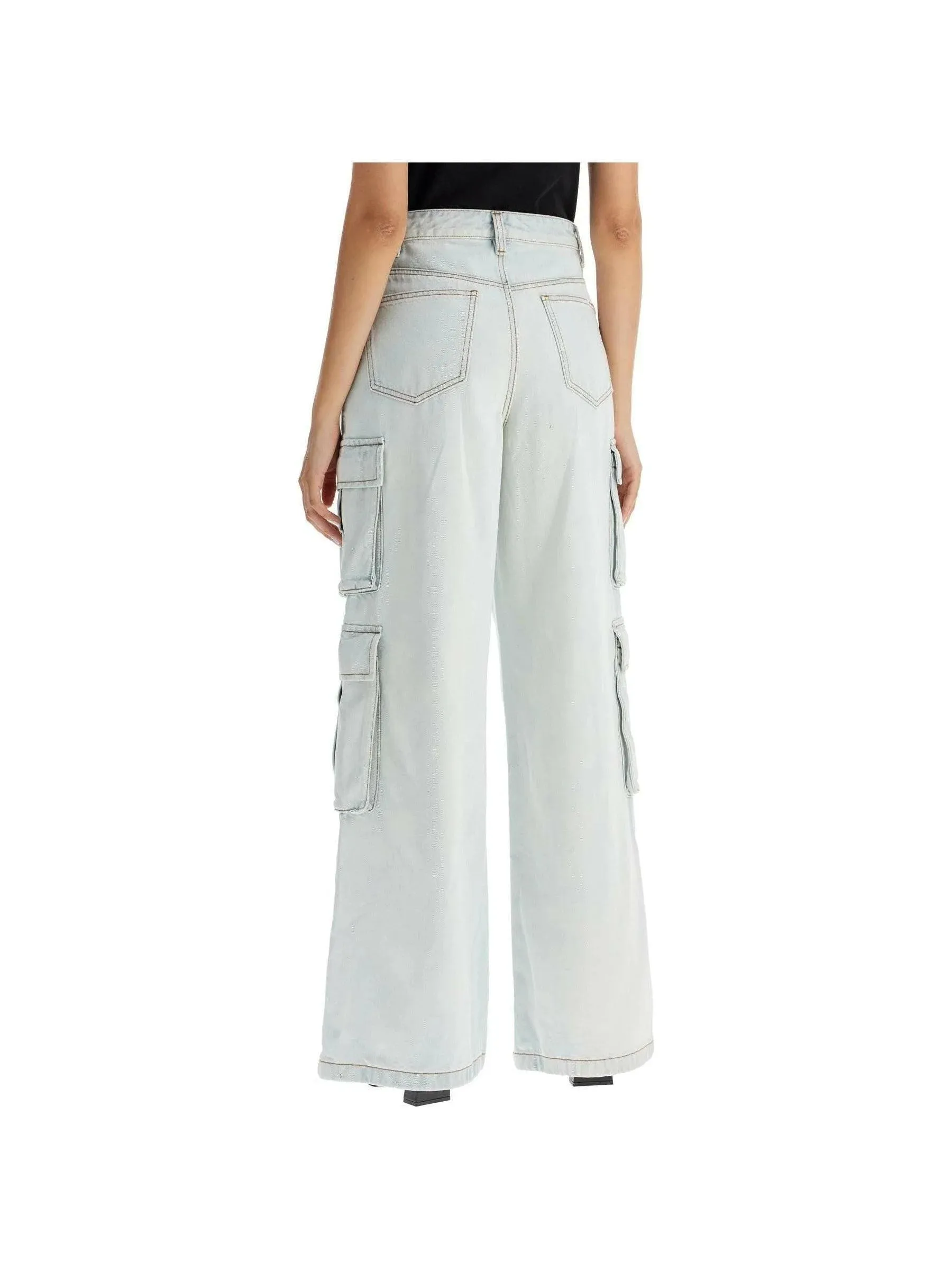 Cargo Jeans Denim Trousers