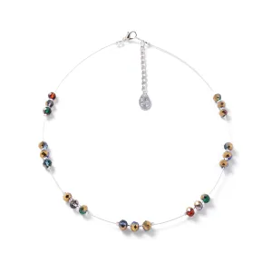 Carrie Elspeth Festive Sparkle Spaced Necklace
