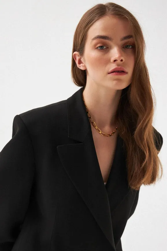 Chérie Coat Siyah