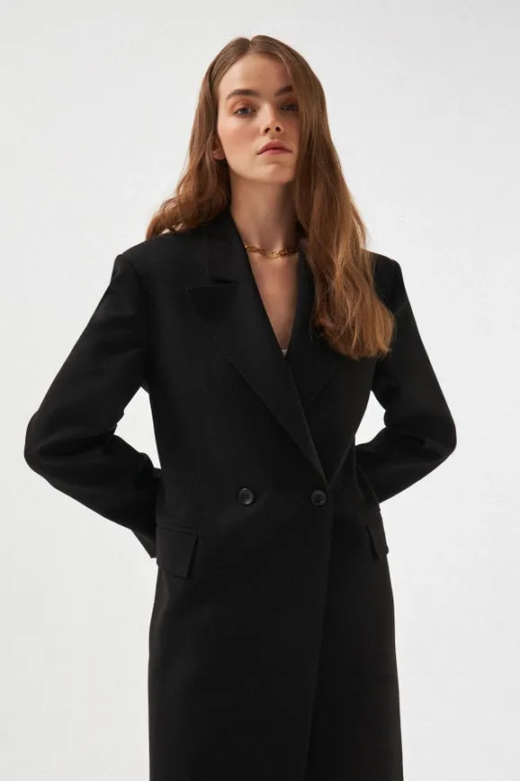 Chérie Coat Siyah