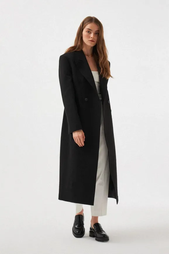 Chérie Coat Siyah