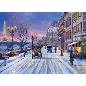 Christmas Winter Paris Street