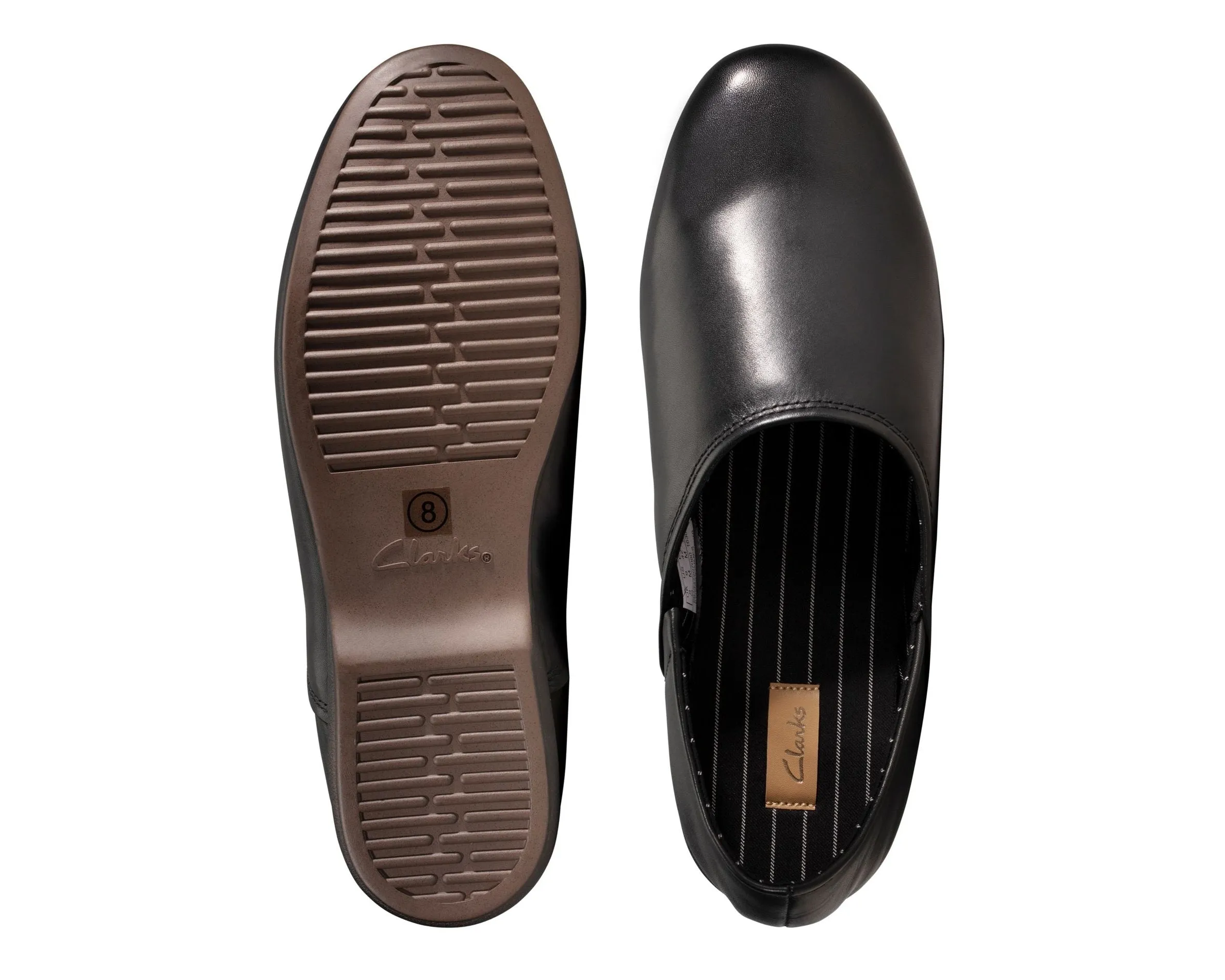 Clarks Harston Elite Black Leather
