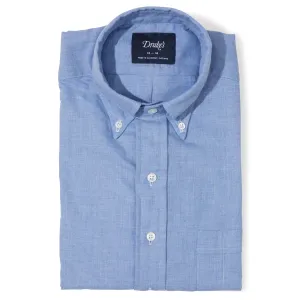 Cotton Flannel Button-down Shirt