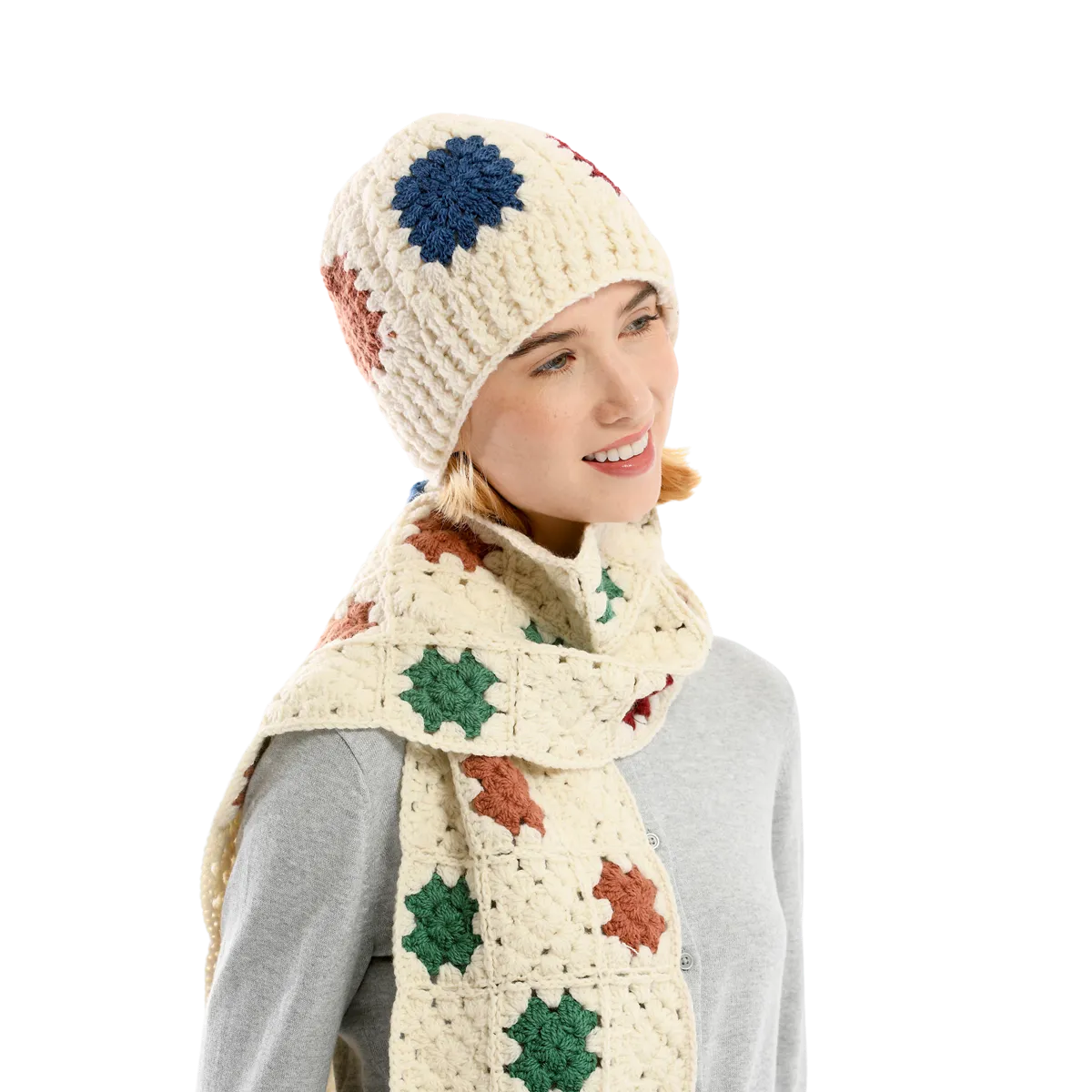 Crochet Patch Hat
