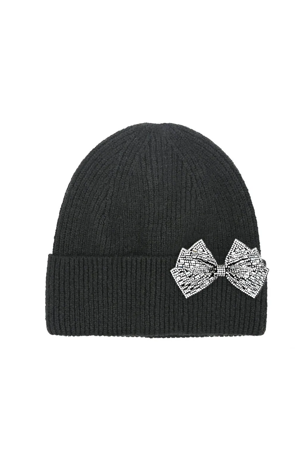 Crystal Bow Beanie