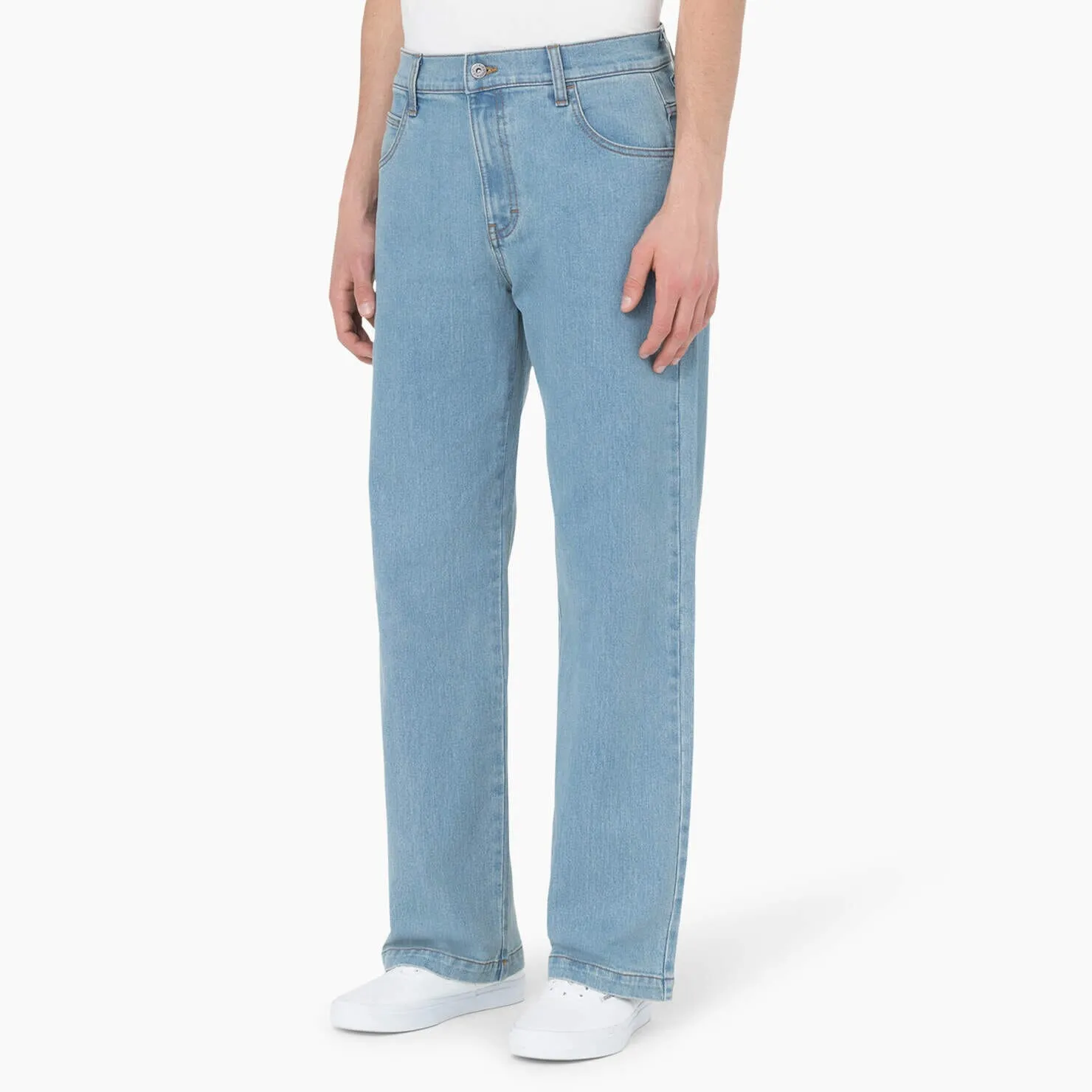 DICKIES Skateboarding Wingville Loose Fit Jeans Light Denim