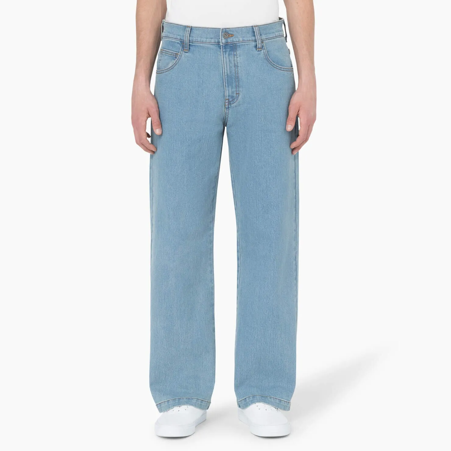 DICKIES Skateboarding Wingville Loose Fit Jeans Light Denim