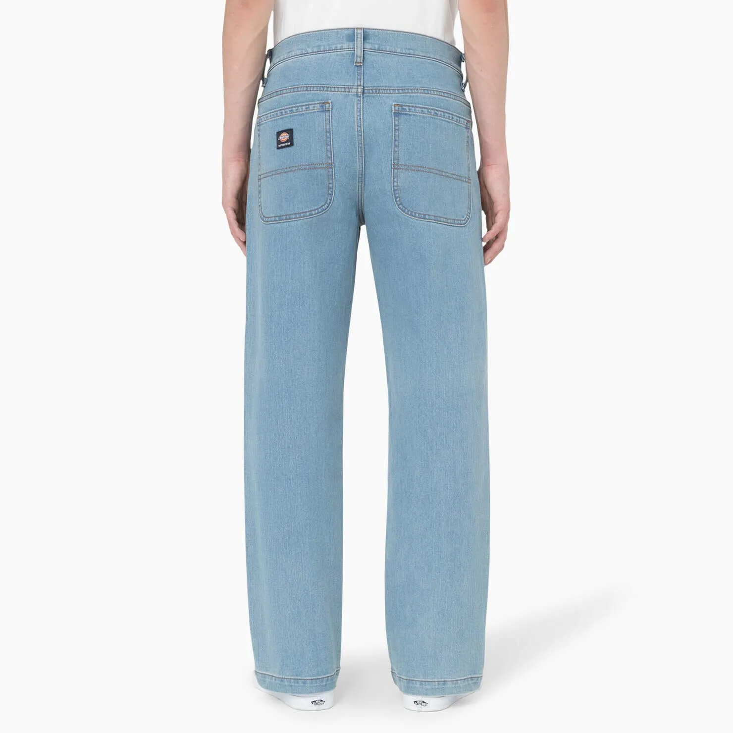 DICKIES Skateboarding Wingville Loose Fit Jeans Light Denim