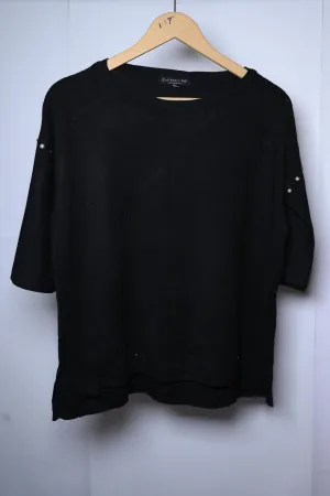 F&F Black Winter Blouse (Medium)