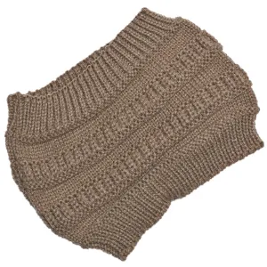 Fancydresswale Knitted Wool Headband for Women Cozy Soft & Stylish Winter Accessory Head Cover Khakee