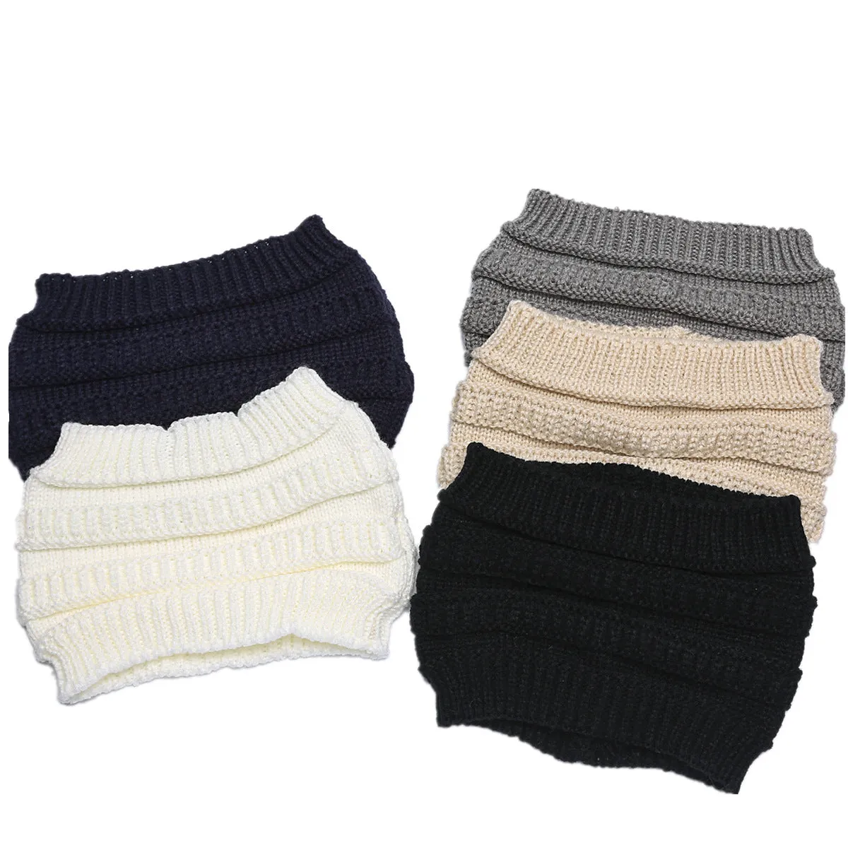 Fancydresswale Knitted Wool Headband for Women Cozy Soft & Stylish Winter Accessory Head Cover Khakee