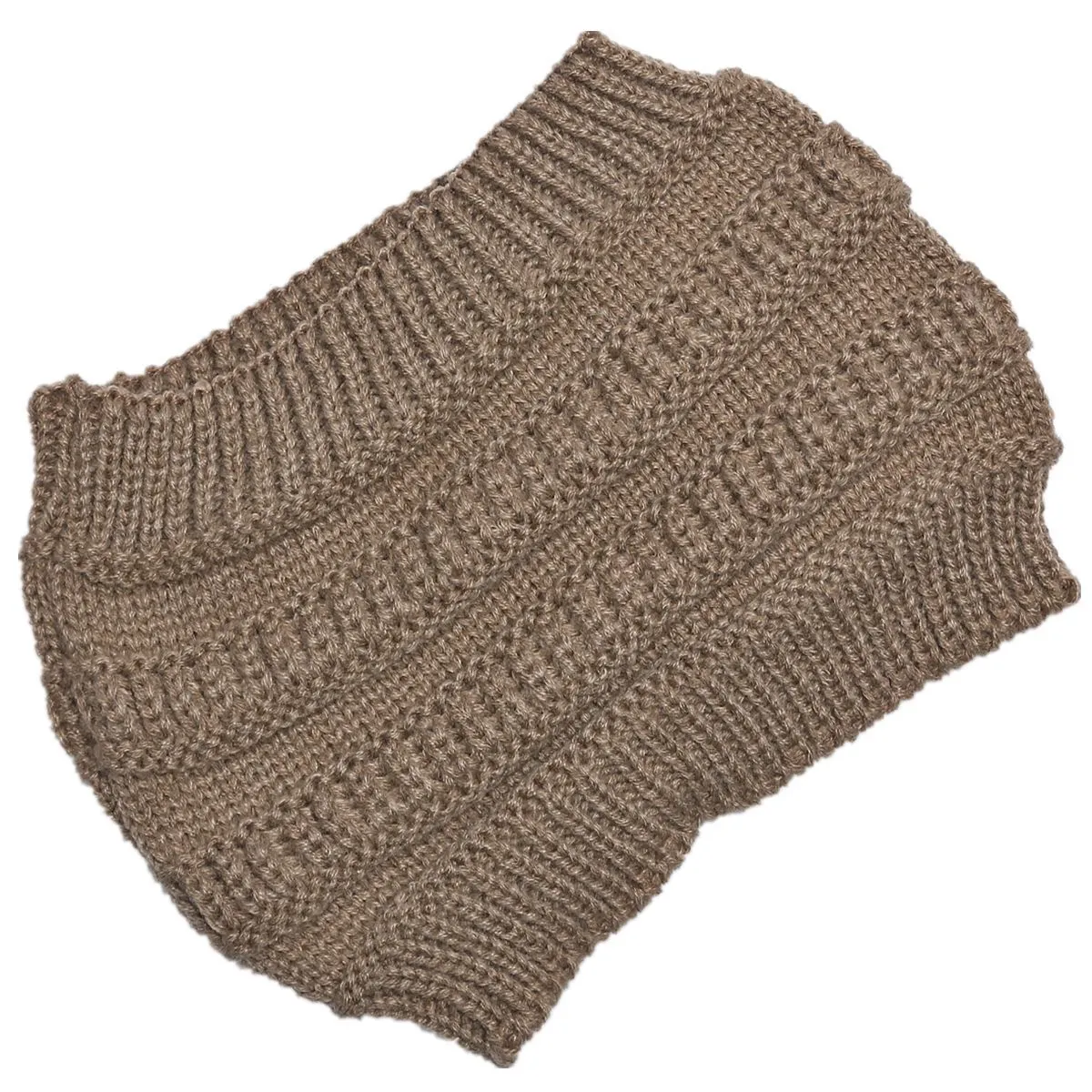 Fancydresswale Knitted Wool Headband for Women Cozy Soft & Stylish Winter Accessory Head Cover Khakee