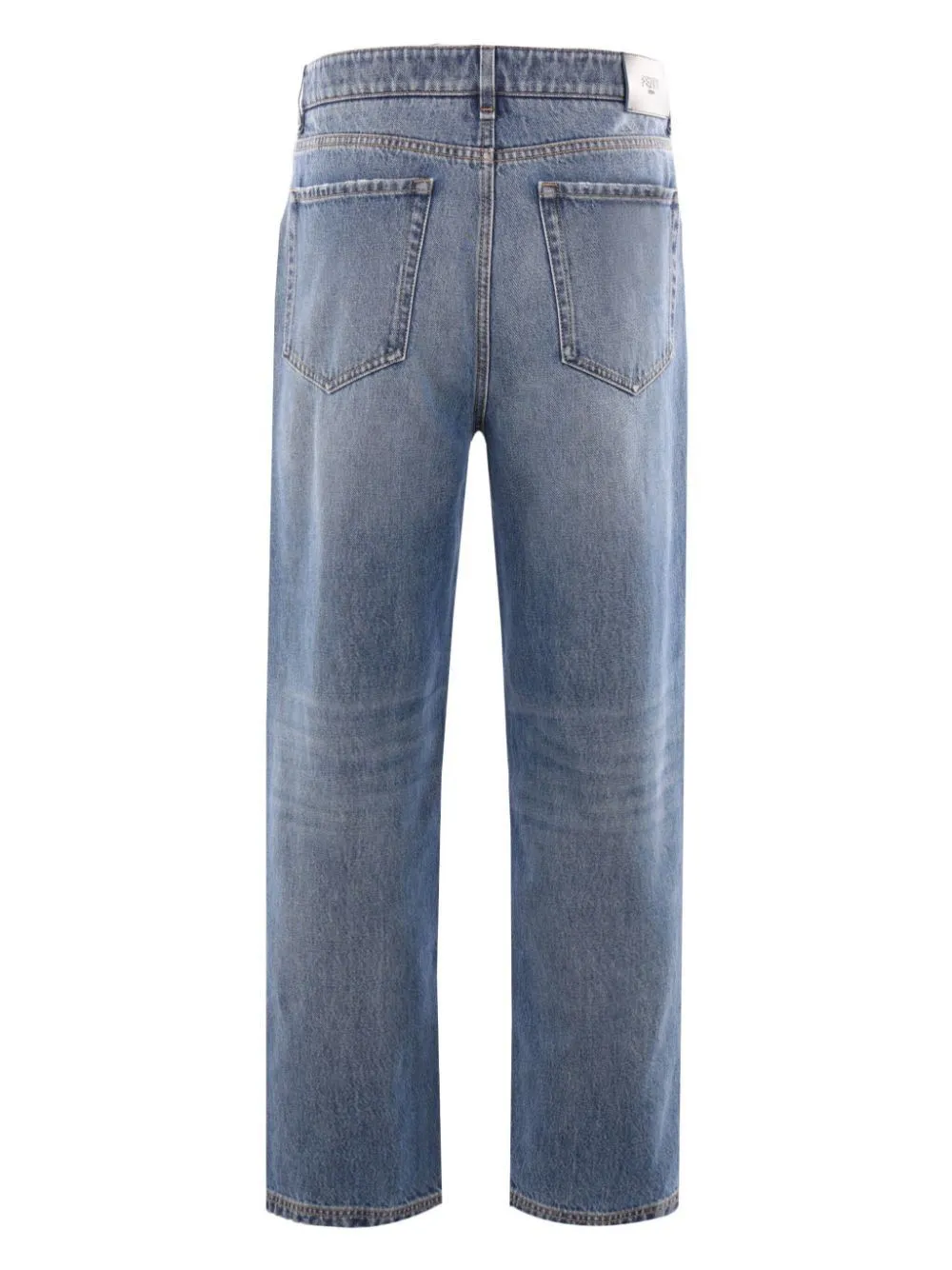 FENDI Plaque Straight Leg Long Jeans - FW24