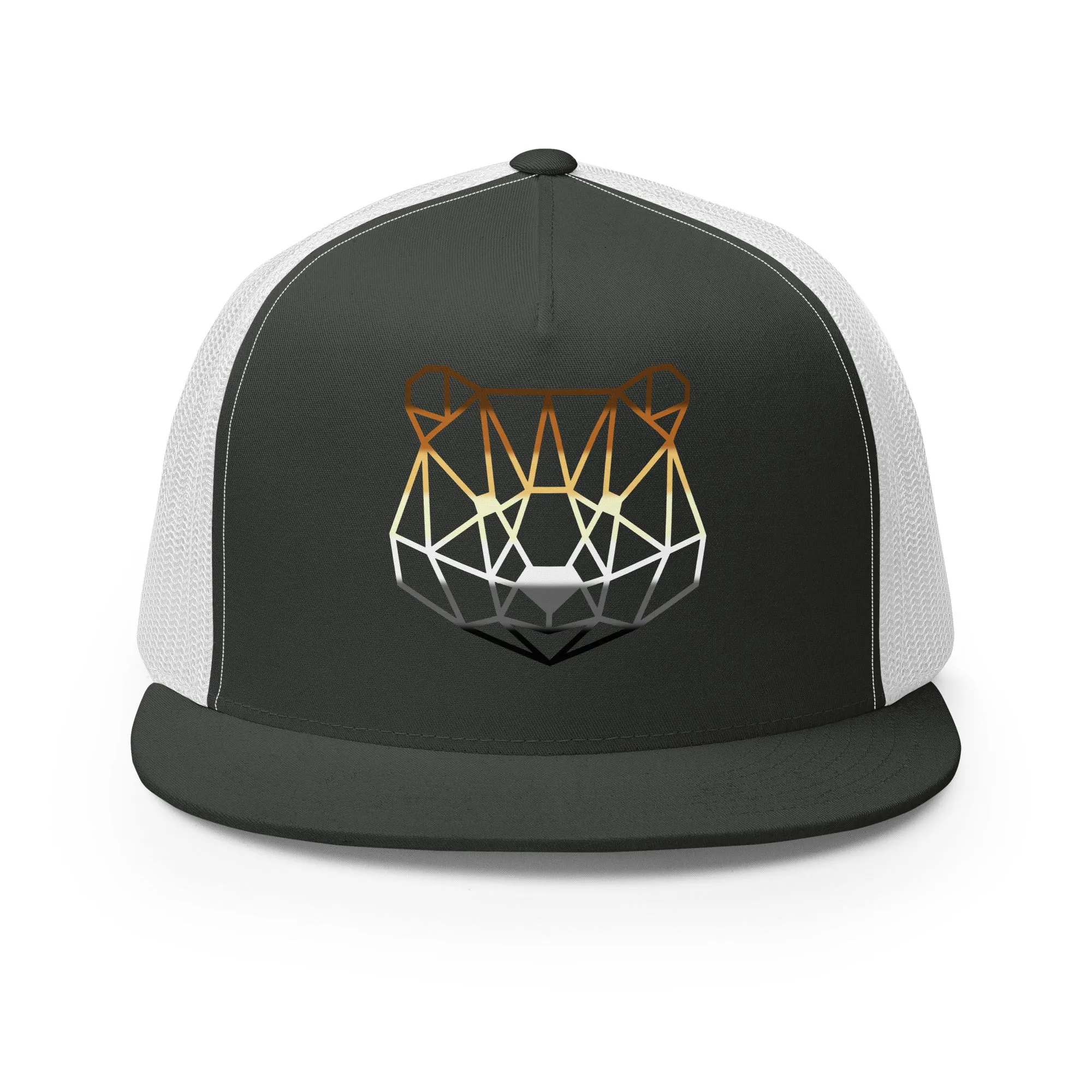 Gay Bear Geometric Art Trucker Baseball Cap Hat