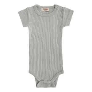 Green Short Sleeved Modal Bodysuit