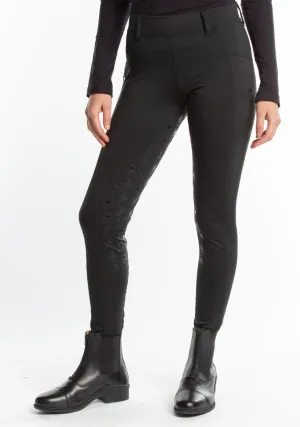 Hannah Childs Danielle Full Seat Riding Tight Pitch Black Large New w/Tags