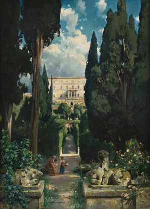 Hermann Nestel, Villa d'Este