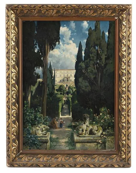 Hermann Nestel, Villa d'Este
