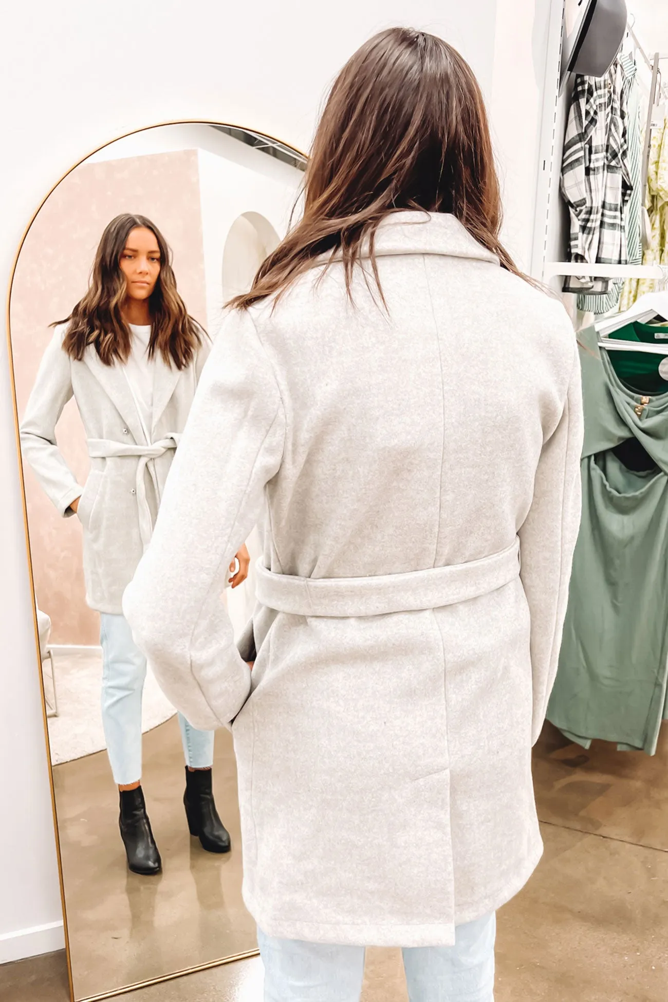 Jacinta Coat Grey