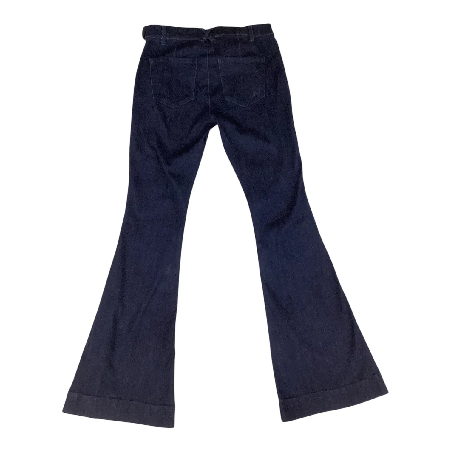 Jeans Flared By Express In Blue Denim, Size: 8