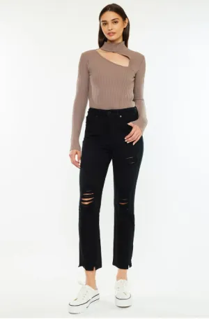 Kan Can High Rise Slim Straight